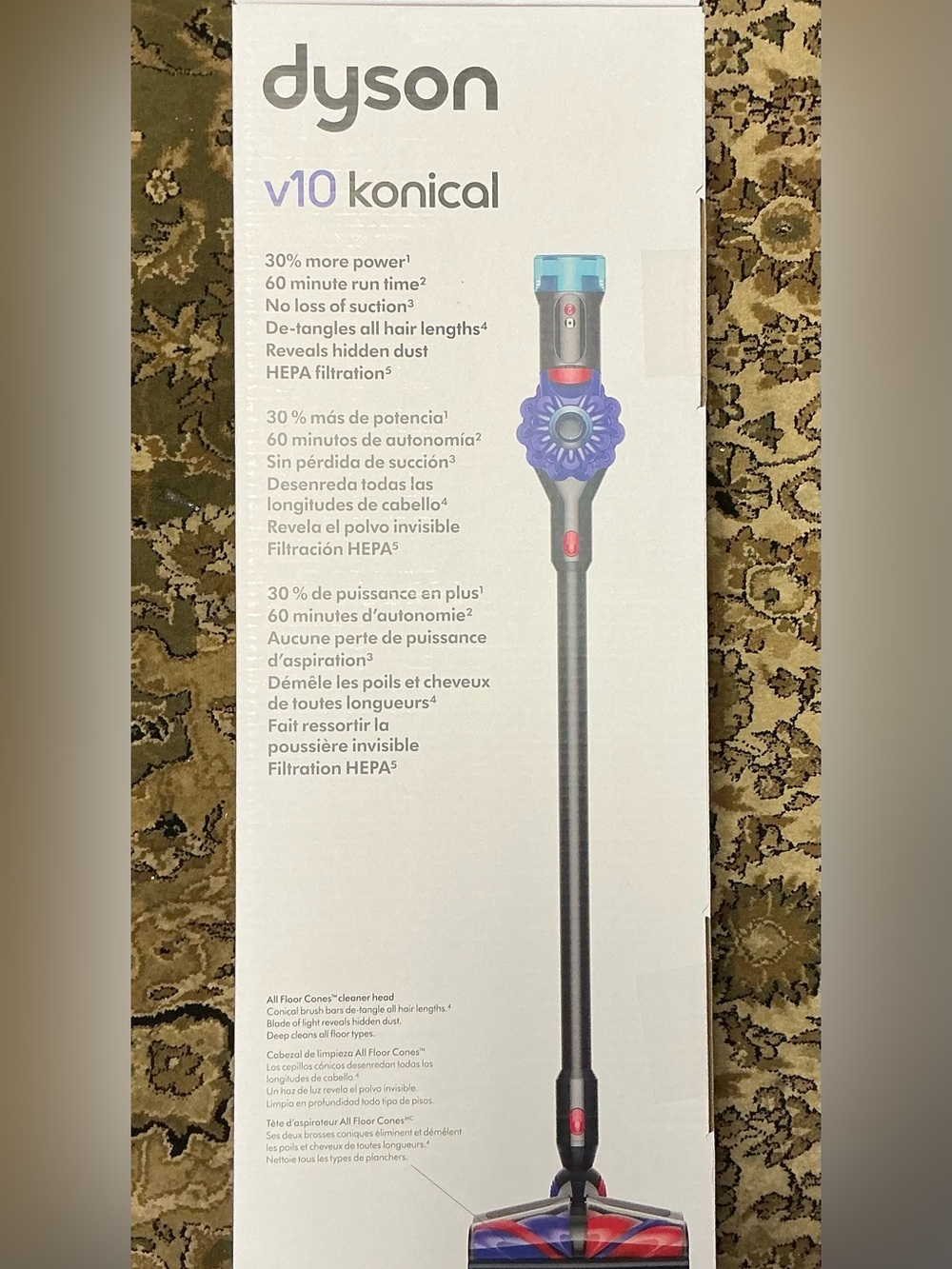 Dyson V10 Konical Stick Vacuum – brand new in box